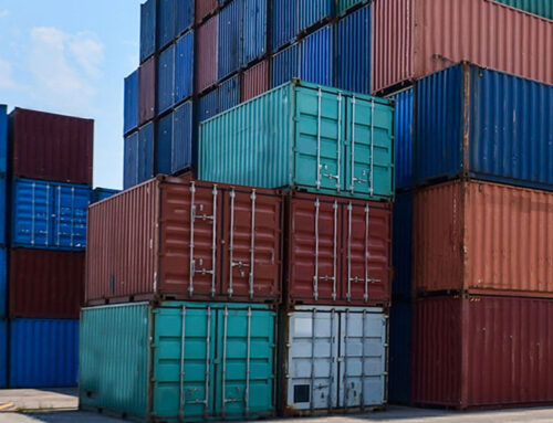 What are shipping containers made of?