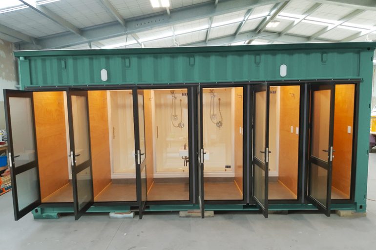 ablution shipping container